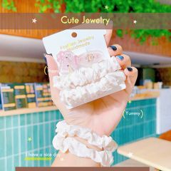 ** Set 3 món kitty tone nâu (2 chun 1 kẹp)