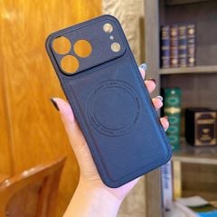 ** Ốp iPhone 17 Pro giả da may viền Havip case