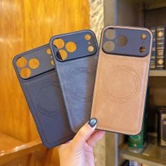 ** Ốp iPhone 17 Pro Max giả da may viền Havip case