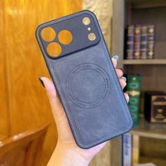 ** Ốp iPhone 17 Pro Max giả da may viền Havip case