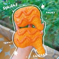 ** Squishy đùi gà rán
