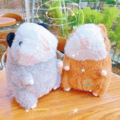 ** GẤU BÔNG CHUỘT HAMSTER XÁM/NÂU 25CM