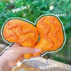 ** Squishy đùi gà rán