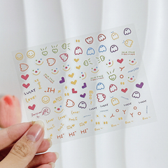 ** Sticker dán mini mèo con/bướm/thỏ/cún con (7k/tờ)