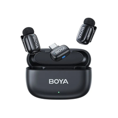 ** Micro cài áo Boya Mini 2 2 Mic Cổng C có hộp sạc