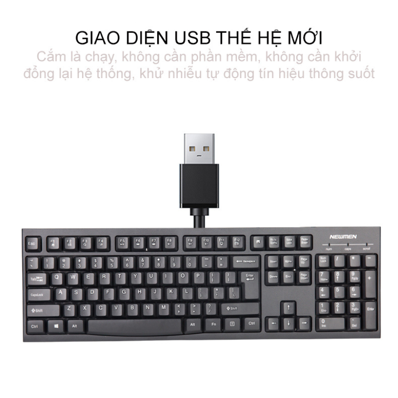 ** Bàn phím dây Newmen E007