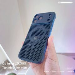 ** Ốp iPhone 16 Pro Likgus tản nhiệt hở viền
