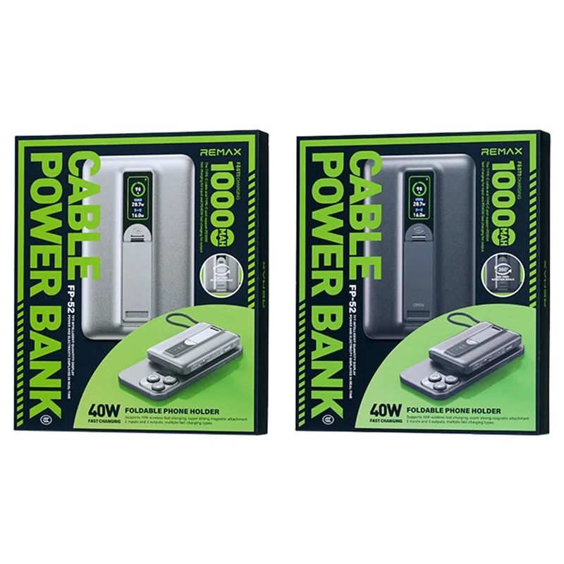 [C] ** Pin dự phòng không dây Remax FP52 10.000mAh 40W