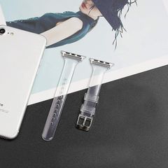 Dây AW nhựa dẻo trong size 42/44mm