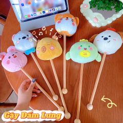 ** Cây đấm lưng đầu thú nhiều hình cute