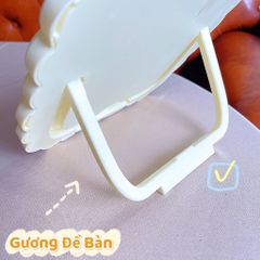 ** Gương trang điểm để bàn hình Cừu đáng yêu