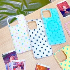 ** Ốp iPhone 16 Pro Max Dfans chấm bi