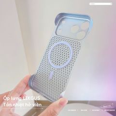 ** Ốp iPhone 17 Pro Likgus tản nhiệt hở viền