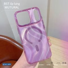 [C] ** Ốp iPhone 17 Pro Max/18 Pro Max Mutural Glow ánh kim tuyến magsafe