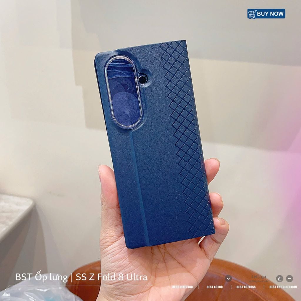 ** Bao da Samsung ZFold 7 Dux Ducis Bril da PU viền cứng