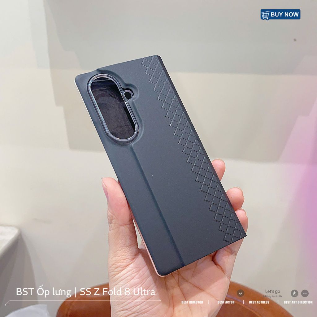 ** Bao da Samsung ZFold 7 Dux Ducis Bril da PU viền cứng