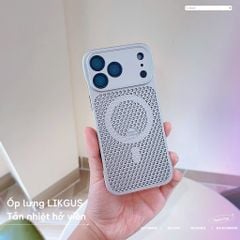 ** Ốp iPhone 17 Pro Max Likgus tản nhiệt hở viền