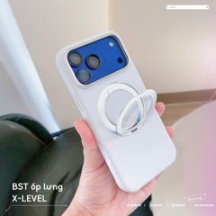 [C] ** Ốp iPhone 17 Pro Max X-Level Macaron Silicon kệ xoay magsafe