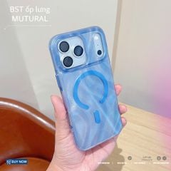 [C] ** Ốp iPhone 17 Pro Max/18 Pro Max Mutural Glow ánh kim tuyến magsafe