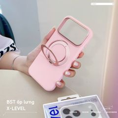 [C] ** Ốp iPhone 17 Pro Max X-Level Macaron Silicon kệ xoay magsafe