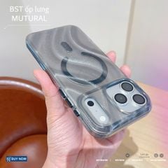[C] ** Ốp iPhone 17 Pro Max/18 Pro Max Mutural Glow ánh kim tuyến magsafe