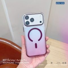 [C] ** Ốp iPhone 17 Pro Max/18 Pro Max KEEPHONE Aurora Pro magsafe loang màu