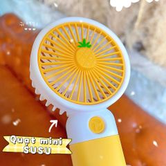 ** Quạt cầm tay charm trái cây SUSU