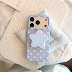 ** Ốp iPhone 17 Pro Max lưng cứng magsafe kèm pop ngôi sao