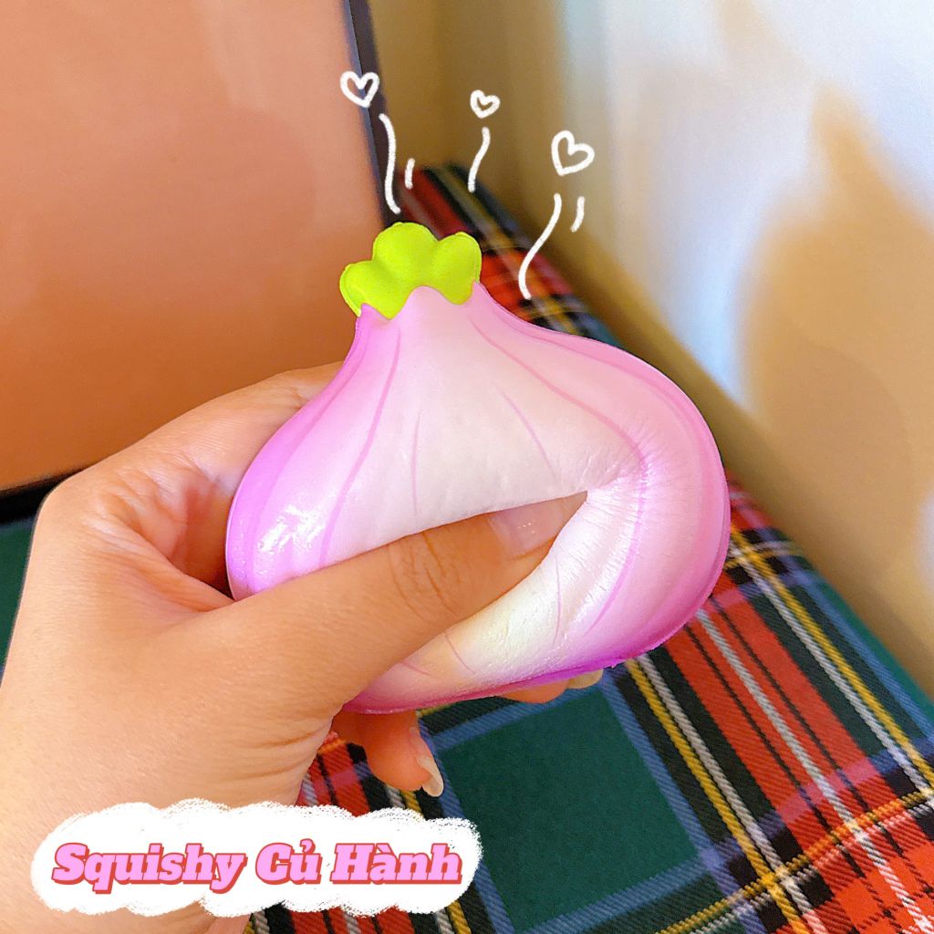 ** Squishy củ hành tím