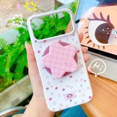 ** Ốp iPhone 17 Pro Max/18 Pro Max 2 lớp nhám trắng sao nhí nhiều màu