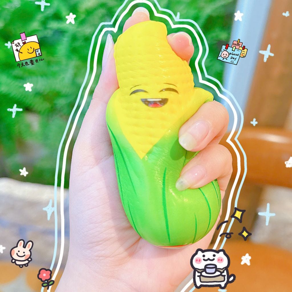 ** Squishy Trái bắp biểu cảm