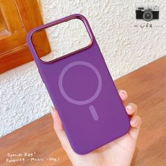 [C] Ốp iPhone 17 Pro/18 Pro Mutural Silicon chống bẩn Magsafe