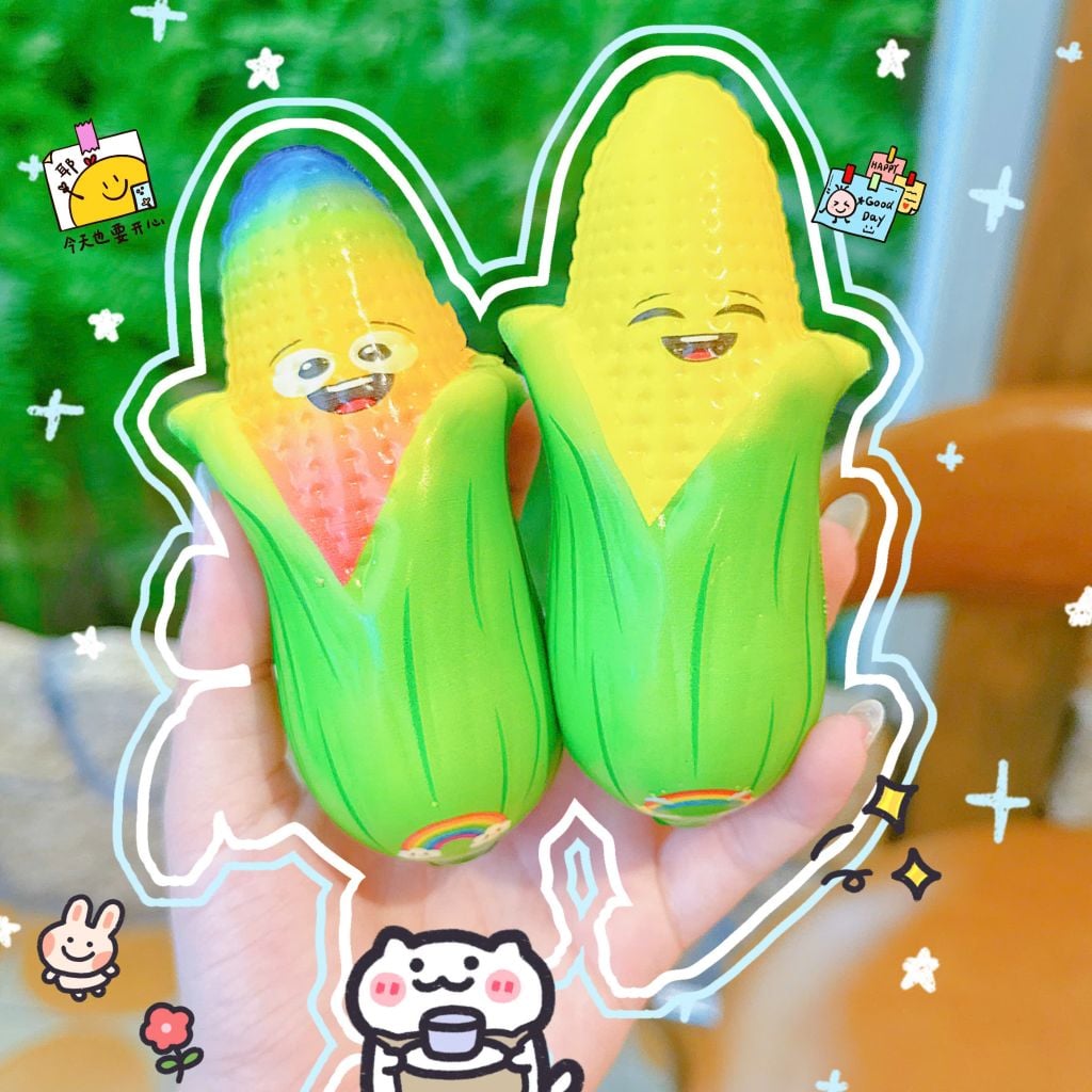 ** Squishy Trái bắp biểu cảm
