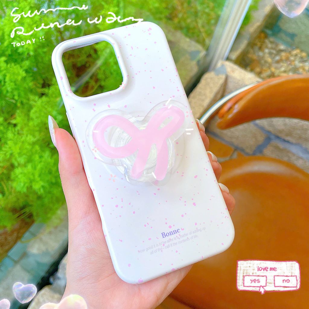 ** Popsocket nơ hồng