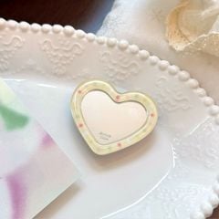 ** Popsocket tim mặt gương