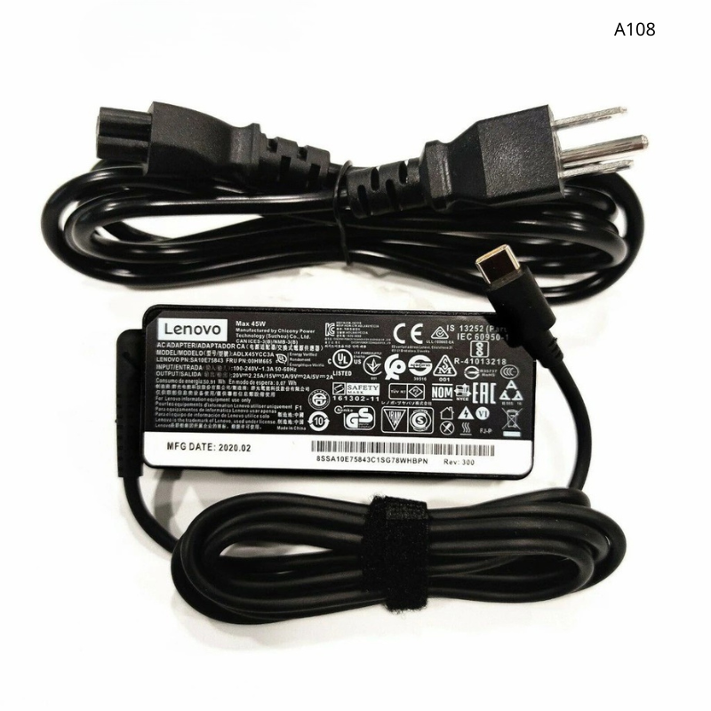 [C] ** Adapter Lenovo 20V - 2.25A 45W Type C