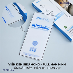 Dán cường lực Samsung S25 Ultra Kuzoom Full keo đen