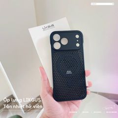 ** Ốp iPhone 12 Pro Max Likgus tản nhiệt hở viền