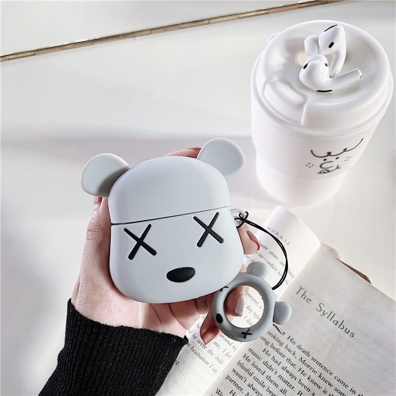 ** Case Airpods 4 dẻo Bearbrick