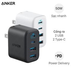 [C] ** Cóc sạc Anker Zolo A121E 2U 2C 50W