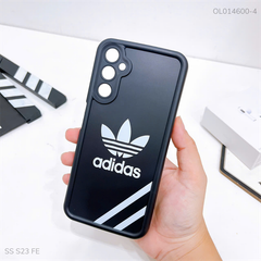 Ốp SS S23 Fe dẻo đen logo Adidas trắng