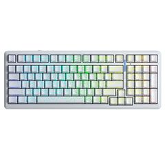 ** Bàn phím cơ 3 mode Aula F99 Trắng Contour, Star Vector Switch