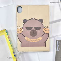 Bao da Ipad Mini 6/Mini 7 vân da sần cute