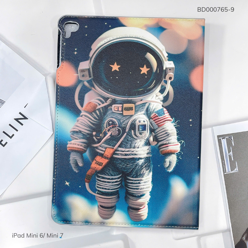Bao da Ipad Mini 6/Mini 7 vân da sần cute
