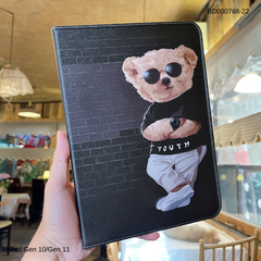 Bao da Ipad Gen 10/Gen 11 vân da sần cute