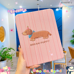 Bao da Ipad Mini 6/Mini 7 lưng trong in hình