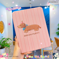 Bao da Ipad Gen 7/8/9, 10.2 inch lưng trong in hình