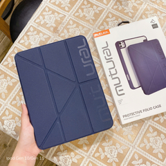 ** Bao da Ipad Gen 10/Gen 11 Mutural vân Micro lưng trong