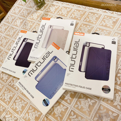 ** Bao da Ipad Gen 10/Gen 11 Mutural vân Micro lưng trong