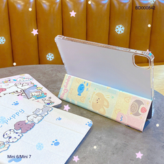 ** Bao da Ipad Mini 4/Mini 5 dẻo nhám vân sần chống sốc